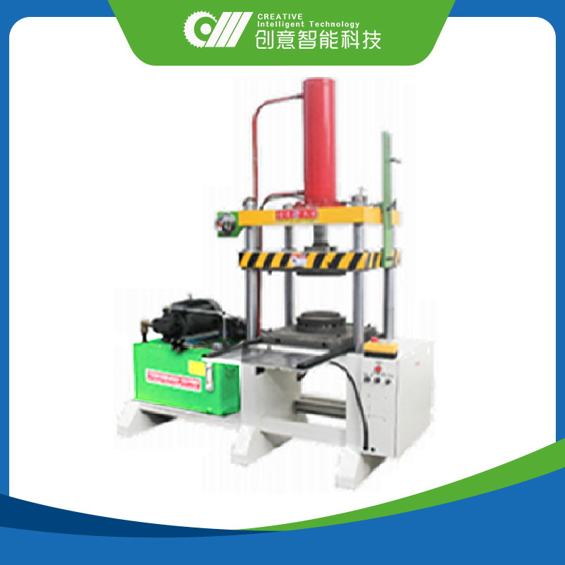 麻布輪四柱定型機 拋光輪油壓機 研磨材料生產(chǎn)機